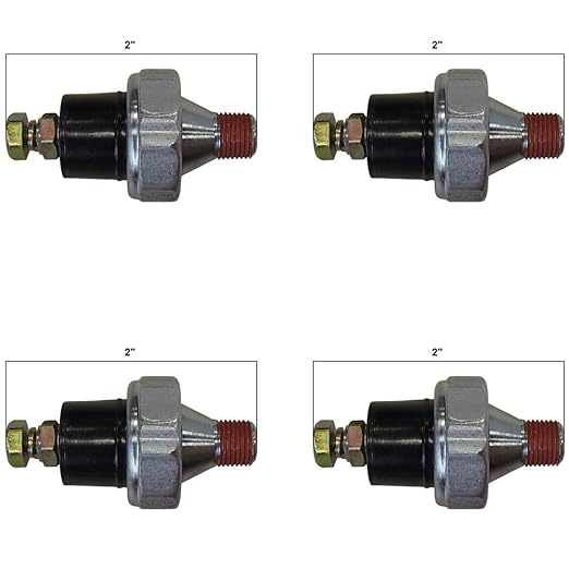 Four (4) Oil Pressure Switch 8 PSI Fits generac Generator PW G099236 099236 99236