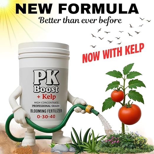 PK Boost - Hydroponic Flower Booster - Bud Enhancer - Blooming Booster - Highly Concentrated Phosphorus and Potassium - Pure Tech Grade Fertilizer - Flower Increaser
