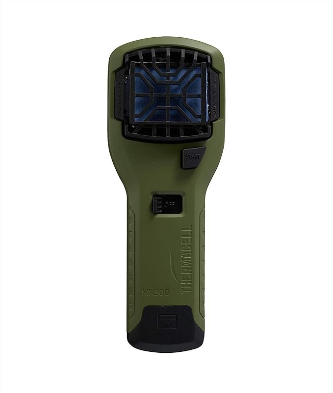 Thermacell Fuel-ZoneGuard Extreme Fuel Powered Mosquito Repeller; 15-Foot Zone of Scientifically Proven Outdoor Protection; 12-Hr Refill; DEET-Free; Bug Spray Alternative; Scent Free; Green