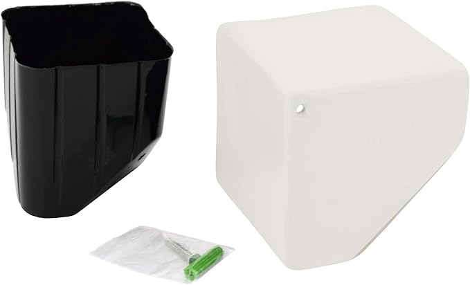 Arcadia Garden Products Small Cube Wall Planter 3-Pack-Matte White