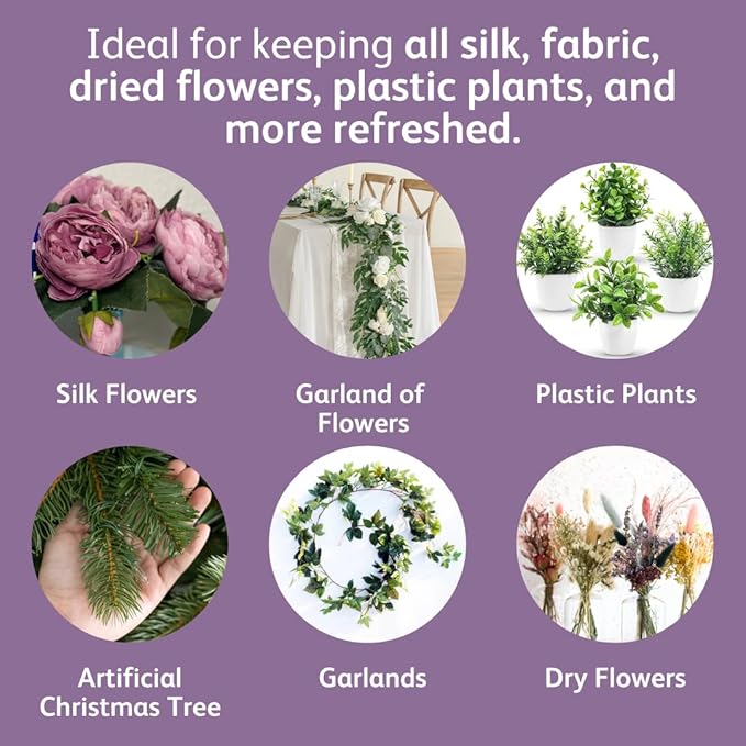 Chrysal Silk & Dried Flowers Cleaner Spray (14.8 oz) - Floral Supplies For Artificial Plants - Flower Arrangements Supplies - Ideal Florist Supplies – Artificial Plant accessories - Silk Plants Cleane