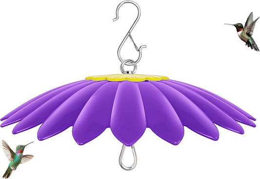 10.5 inch Rain Guard for Bird Feeder,Hummingbird Feeder Shade Dome Cover,Umbrella Cover for Bird House for Outdoor,Squirrel Baffle(Purple)