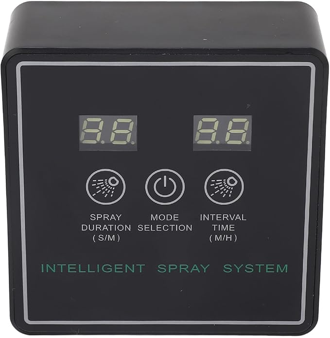 AYNEFY Reptile Fogger Smart System, 爬虫類 霧吹き 自動 Automatic Timing Humidifier 360 Misting Nozzles, 自動霧吹き 爬虫類 for Terrarium, Suitable for Lizards, Snakes, Turtles, Frogs
