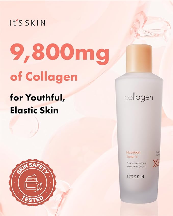 It'S SKIN Collagen Nutrition Toner 150ml 5.07fl. Oz. - Facial For Face Acne Scar Removal Treatment Astringent Hydrating Natural Toner Anti Aging Toners