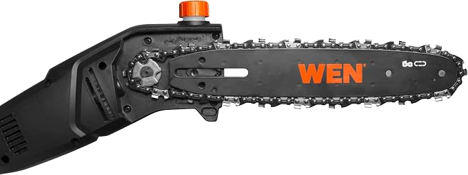 WEN Electric Pole Saw, Corded, 8-Amp, 10-Inch with 14-Foot Reach (CP0810)