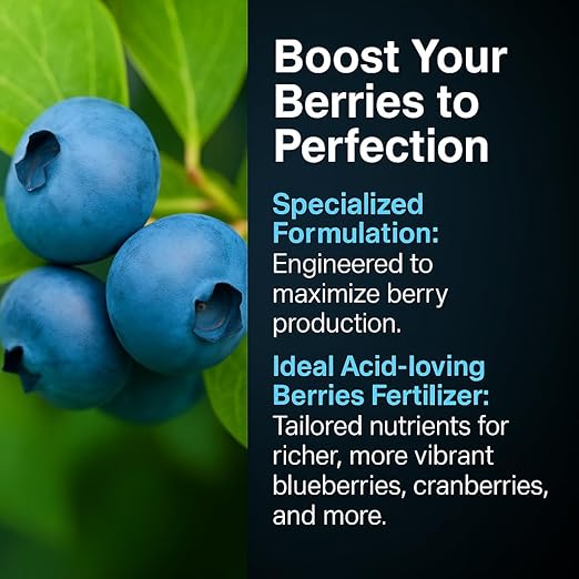 𝐁𝐄𝐒𝐓𝐒𝐄𝐋𝐋𝐄𝐑 Premium 8-4-8 Acidic Fertilizer for Azaleas, Camellias, Hydrangeas, Blueberries, Gardenias, Magnolia Trees, Evergreens and Rhododendrons - Ideal Iron-Rich Plant Food - 2 QUARTS