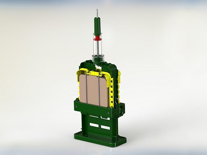 Squirrel Buster Suet Squirrel-Proof Suet Bird Feeder with Two Suet Cake Trays, Two Crumb Ports, Mess-Free Suet Loading, Durable Green Design for Clinging Birds