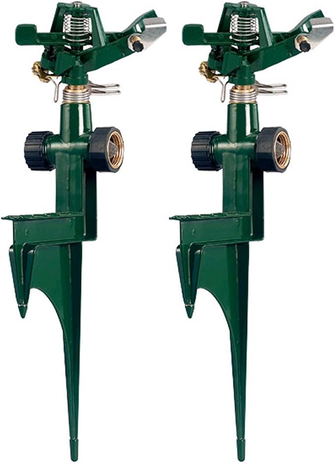 Orbit 56351N 56351 Zinc Impact on Metal Step Spike, 2-Pack, Green