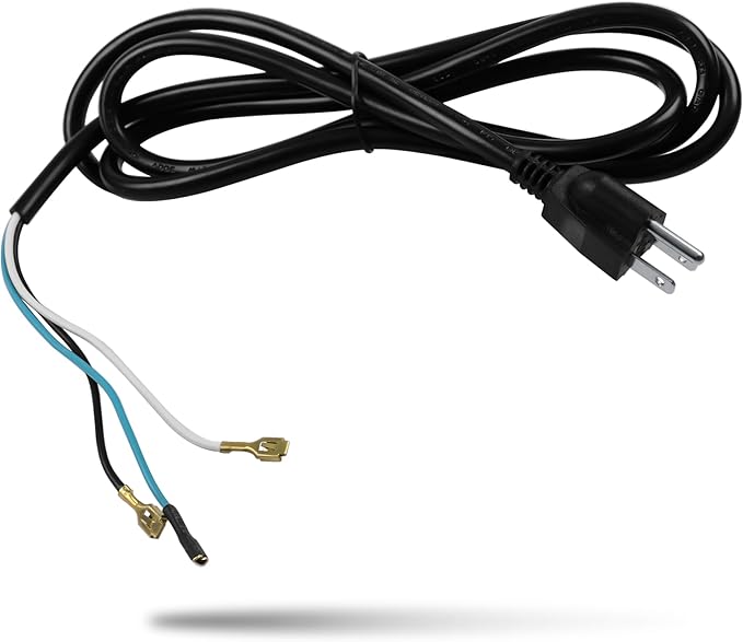 110V Power Cord for GMG Green Mountain Grill Jim Bowie & Daniel Boone 110V Choice Model Pellet Grills, P-1091 Power Cord Replacement Part for GMG DB/JB Choice Wood Pellet Grills