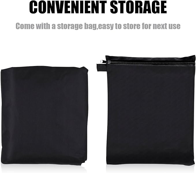 LCOGD Patio Furniture Cover ,Outdoor Furniture Covers Waterproof General Purpose, Outdoor Sofa Sets Covers Heavy Duty Windproof Anti-UV 78''L*78"W*35.5''H