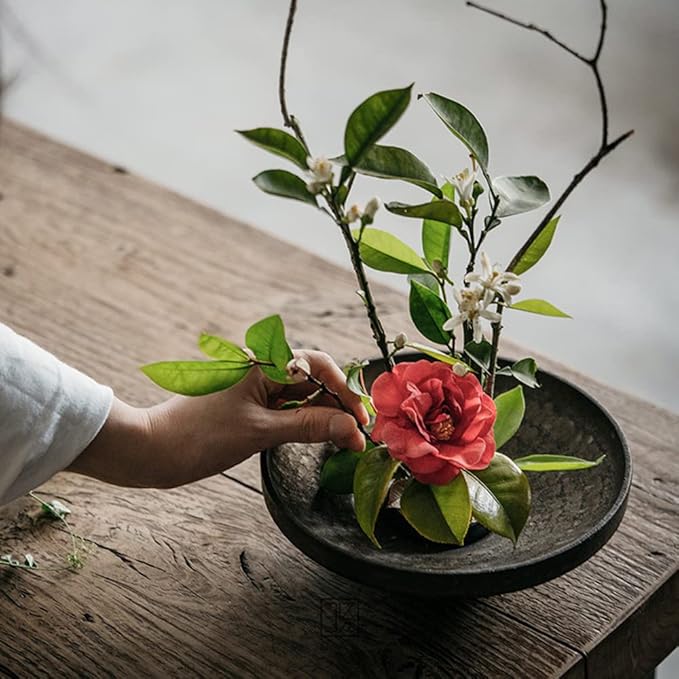 Flower Frog Stainless Steel Pin Frog Flower Arrangement Holder (3.2 Inch (80mm))