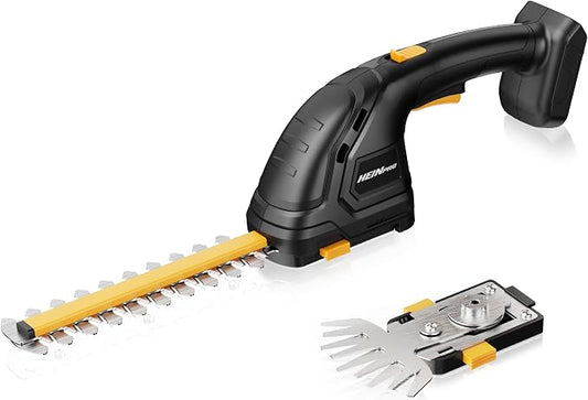 HEINPRO Hedge Trimmer Cordless Compatible with DEWALT 20V MAX Battery (No Battery), Electric Hedge Trimmer Cordless Grass Trimmer, Bush Trimmer Grass Shears Handheld for Yard, Garden, Lawn