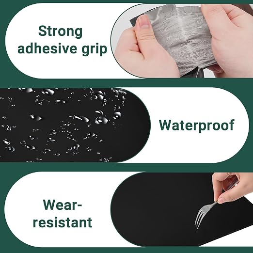 Fence Post Protector Self-Adhesive Post Sleeve Wrap Trimmable Waterproof Fence Rot Protection,13.1ft×11.8Inch(2 Rolls)