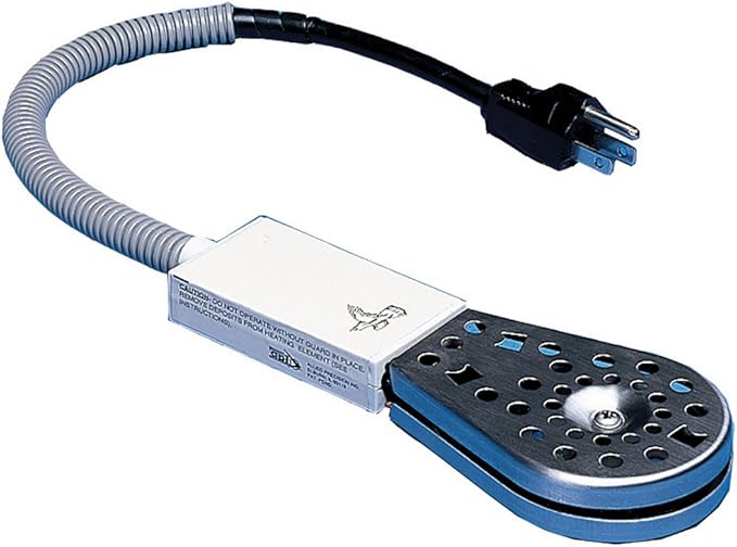 API® Bird Bath De-Icer | Birdbath Water Heater | Thermostatically Controlled Aluminum Pond Deicer | Made in USA (200 Watt, 1, Count)
