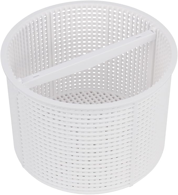 7'' Pool Skimmer Basket for Inground Pool Compatible with Hayward Skimmers Basket SPX1082CA & Aladdin B-152 Skimmer, Model SP1082 SP1083 SP1084 1085 SP1075 1075T 1076 1077 SP1082CA Pool Filter Basket