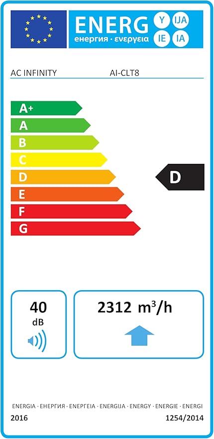AC Infinity CLOUDLINE PRO T8, Quiet 8” Inline Duct Fan with Temperature Humidity VPD Controller, WiFi Integrated App Control - Ventilation Exhaust Fan for Heating Cooling, Grow Tents, Hydroponics