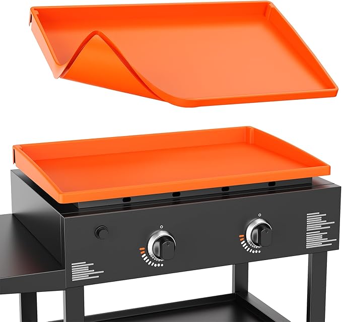28" Silicone Griddle Mat for Blackstone 28 Inch Grill, Heavy Duty Food Grade Silicone Griddle Cover, Protect Your Grill from Dirt & Rust All Year Round