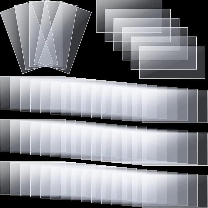 Leinuosen 3000 Pcs Clear Plastic Tags Bulk Shelf Price Tag Label Holders for Storage Bins Shelves Labeling Transparent Basket Bin Labels Display for Retail Shop Classroom Office Library (2.5 x 1.25)