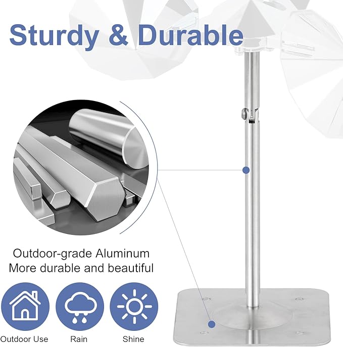 OFFO 4 PCS Bird Scare Reflective Device, Bird Reflector Keep Pigeon Woodpeckers and Sparrows Away for Outdoor Use Boats Roofs Gardens