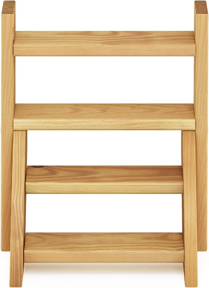 Furinno Tioman Outdoor Staircase Design Plant Stand, Pine Wood