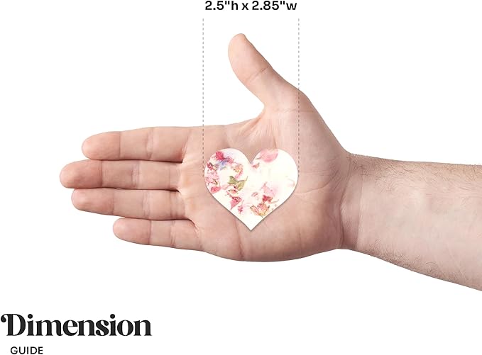 Set of 24 Pink Heart Seed Paper – Writable & Plantable Wildflower with Envelopes & Planting Guides, Mom's Gift for Mother’s Day, Use for Wedding, Baby Shower, Heart Party Favors & Easter Decorations