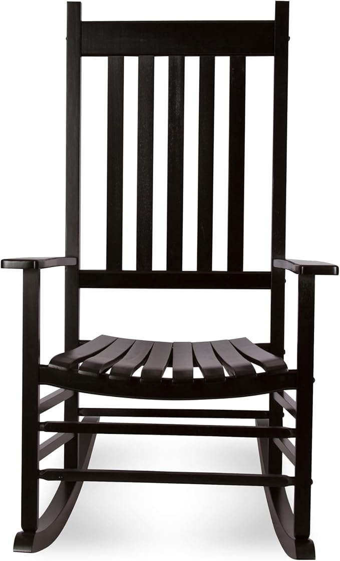 Shine Company Vermont Rocking Chair, Classic Black