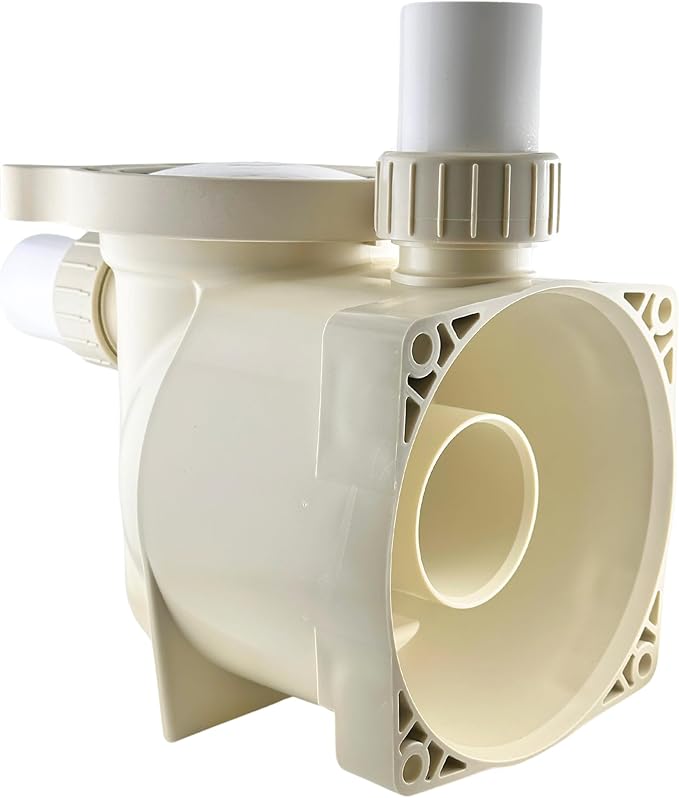 Swimables Volute Assembly Compatible with Superflo Pentair Pool Pump 353010 | Includes Lid, Locking Ring, Basket, Pot Screws, Unions and Housing | Works on All Superflo's 0.5 HP - 2 HP Including VS's