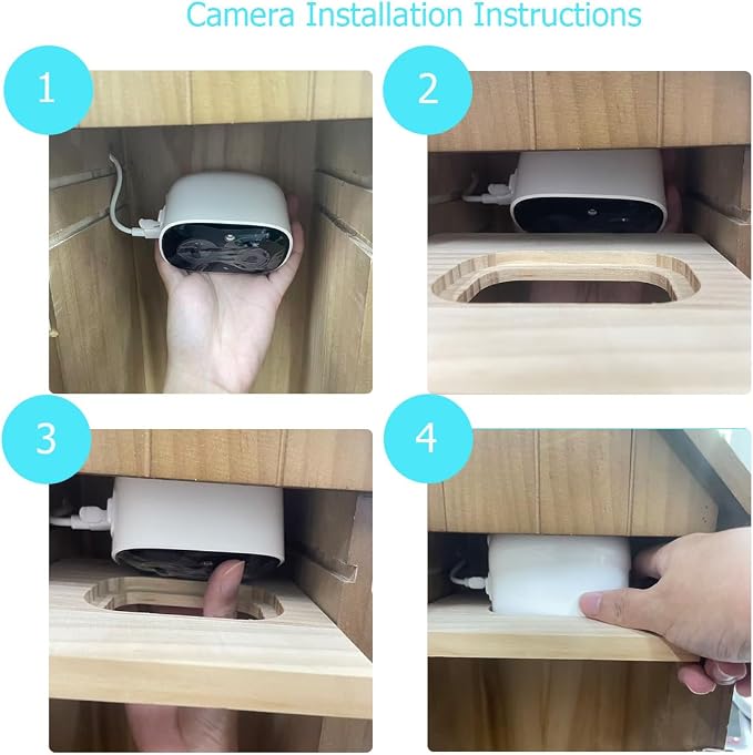 Smart Bird House with Camera, 1080p HD 2.4G WiFi Outdoor Bird Box. Features Auto Capture Bird Video & Motion Detection, Night Vision, App Alerts and Serves as a Bird Nesting Box (Dark, Normal)