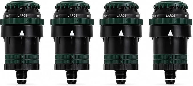 4-Pack Orbit 58565N H2O-Six Gear-Drive Sprinkler