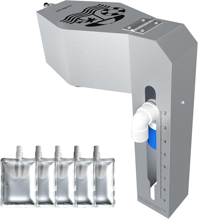 Automatic Pool Filler, Metal Construction with Anti-Corrosion Coating, 2 to 9 Inch Visual Water Level Adjustment, Pool Water Leveler Auto Fill, Pool Stuff, Swimming Accessories