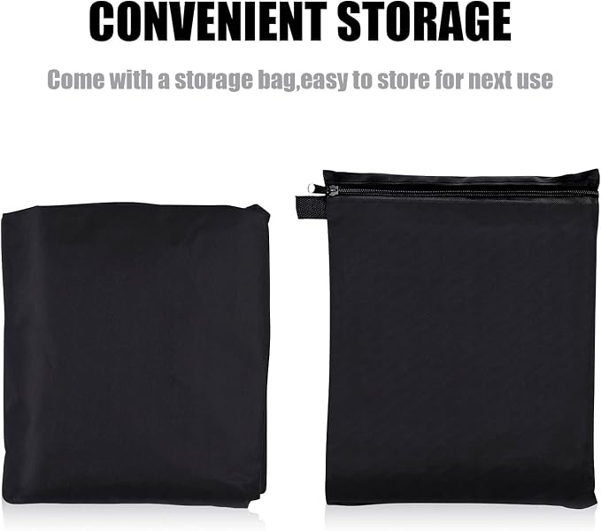 LCOGD Patio Furniture Cover ,Outdoor Furniture Covers Waterproof General Purpose, Outdoor Sofa Sets Covers Heavy Duty Windproof Anti-UV 126”Lx83”Wx30”H