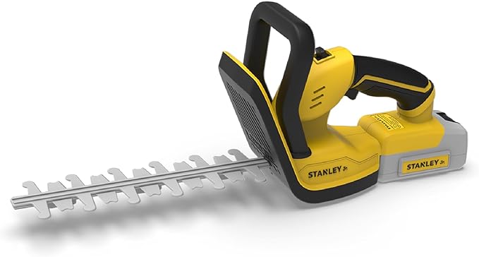 Stanley Jr Kids Hedge Trimmer - Battery Operated Toy Hedge Trimmer for Kids - Fun Pretend Play Tool for Outdoor Adventures - Safe and Realistic Design for Little Gardeners. Ages 3+