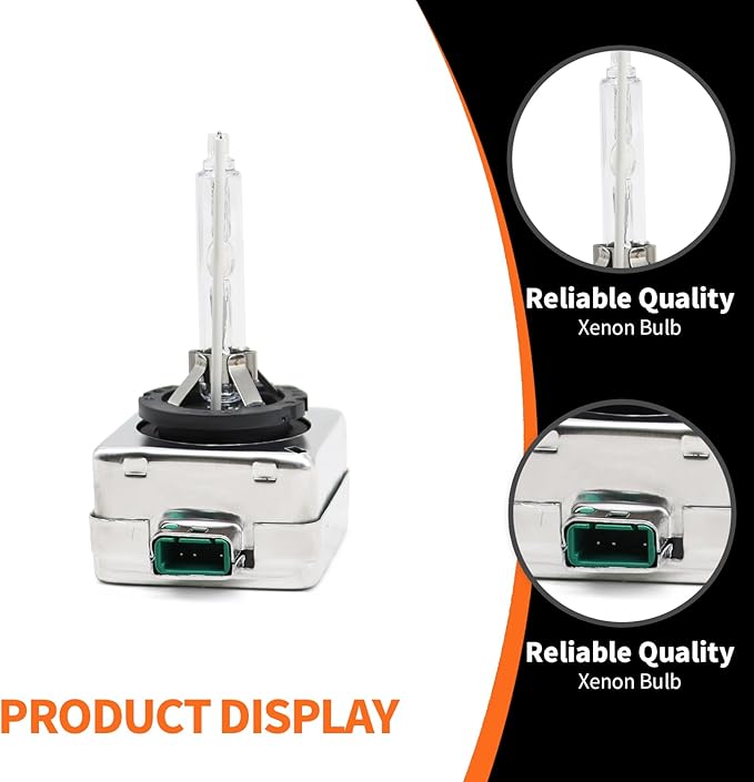 Xenon Headlight Ballast Kit with Igniter & D3S Bulb Compatible with Mustang 2010-2019 8A5Z-13C170-A DL3Z-13C170-A 7L7Z-13N021-A