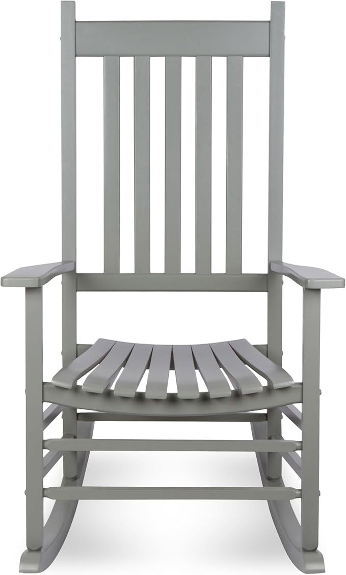 Shine Company Vermont Porch Rocker – Storm Gray