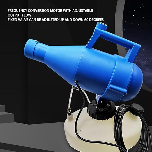 Electric Ulv Portable Fogger, 1400W 4.5L Adjustable Mist, Cold Atomizer for Hotel School Restaurant Disinfection