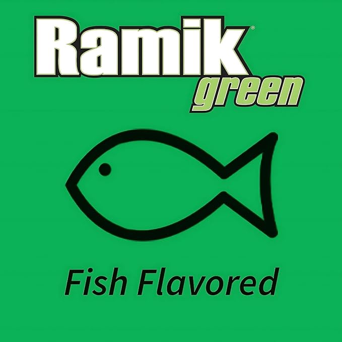 Neogen Ramik Green Fish Flavored Weather Resistant Rodenticide Nuggets, 4 lb bag (00615)
