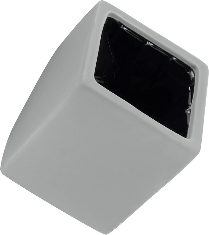 Arcadia Garden Products WP19 Small Cube Wall Planter 3-Pack Gray, Light Grey