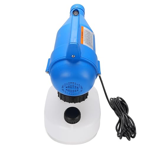 4.5L Electric Fogger Adjustable Portable Atomizer Sprayer for Indoor Outdoor Use in Hotels Schools Gardens EU Plug 220V
