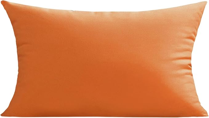 VAKADO VAKADO12x20Fall Outdoor Lumbar Waterproof Throw Pillow Covers Set of 2 Decorative Pumpkin Patio Furniture Sunbrella Cushion Cases Outside Decor for Couch Garden Bench Porch