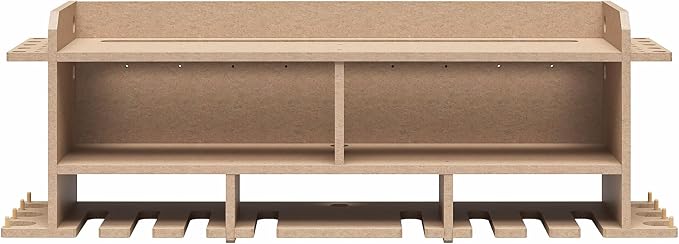 Benford 48" Extra Wide Wall Mount Tool Organizer, Raw Board