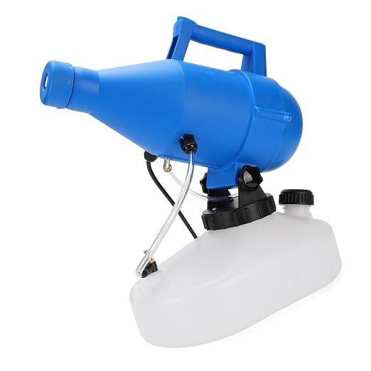 Electric Fogger Sprayer, 4.5L Adjustable Portable Fogger for Indoor and Outdoor Use - Variable Flow Control, Fine Atomization, Ideal for Hotels and Gardens