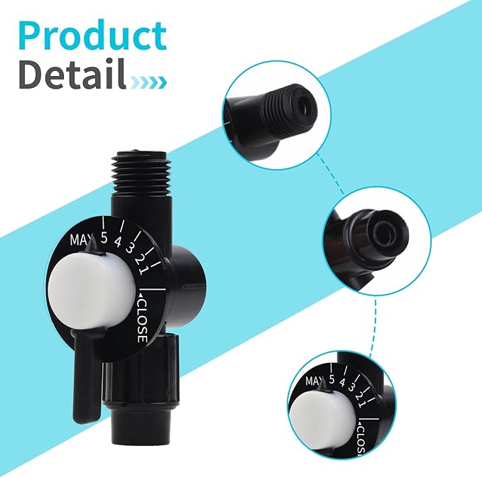 New Upgraded R172060 1/4-Inch NPT Control Valve, Compatible with Model 300, 302, 300-19 and 300-29 Automatic Chlorine/Bromine Pool and Spa Feeder