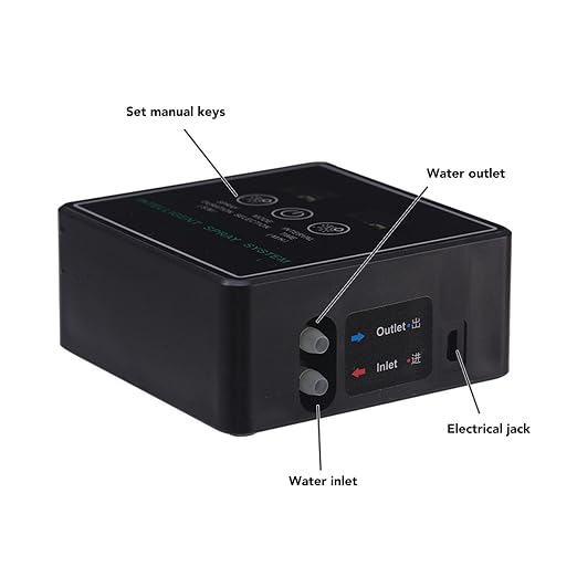Brilluxa Reptile Fogger, Automatic Reptile Mister and Terrarium Humidifier Misting System with 360° Adjustable Nozzles and Timer-Controlled Spray for Vivarium Terrarium Enclosure Care