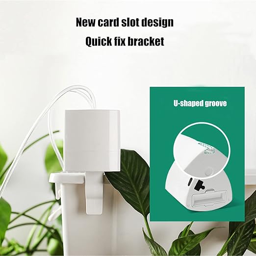 Automatic Plant Waterer Indoor | Programmable Drip Irrigation Kit with USB Power, DIY Tubing & Water-Saving Drip Emitters