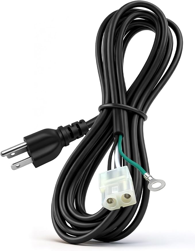 Power Cord Replacement for KIT0089/ELE203/70110/PG24-48/PGPC(NEX), Fit Pit Boss, Traeger, Nexgrill, Rec Tec, Camp Chef, Z-Grill, Coleman, Lonestar Chef, Cabelas, Big Horn, 6ft, 2 Pack