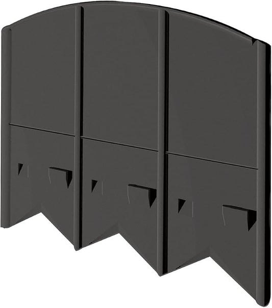 20' Choppers Heavy-Duty Hammer-in Edging - Corner and T Connectors Included - Black