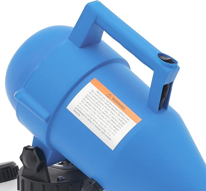 1.2 Gallon Electric ULV Portable Fogger Sprayer Machine, Adjustable Electric Mister with Power Cord, Cold Fogger Machine, Spraying Distance 26.25-32.81ft for Home, Hotel, Church, School, Yard