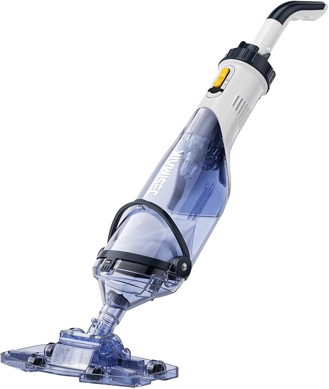 JESIMAIK Cordless Pool Vacuum, 18.5 GPM Pool Vacuum for Above Ground, 60Min Runtime & Fast Charging Pool Cleaner for Above Ground & Inground Pools, Spas, Hot Tubs
