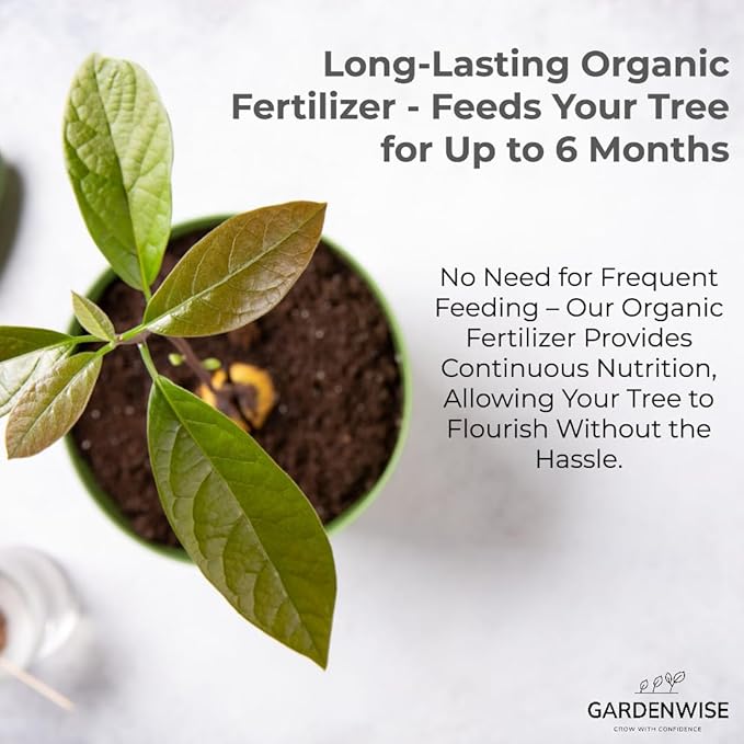 GARDENWISE Avocado Tree Soil – Premium Organic Potting Mix for Avocado Trees | Tailored pH & Organic Nutrients | Fast-Draining & Moisture-Retaining | Indoor & Outdoor Use (10 QUARTS)