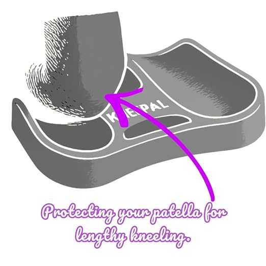 KNEEPAL. Engineered to Outperform Conventional Memory Foam Kneeling Pads. Beloved by gardeners, DIY'ers, bath-time Mommies, fitness peeps and yoga buffs